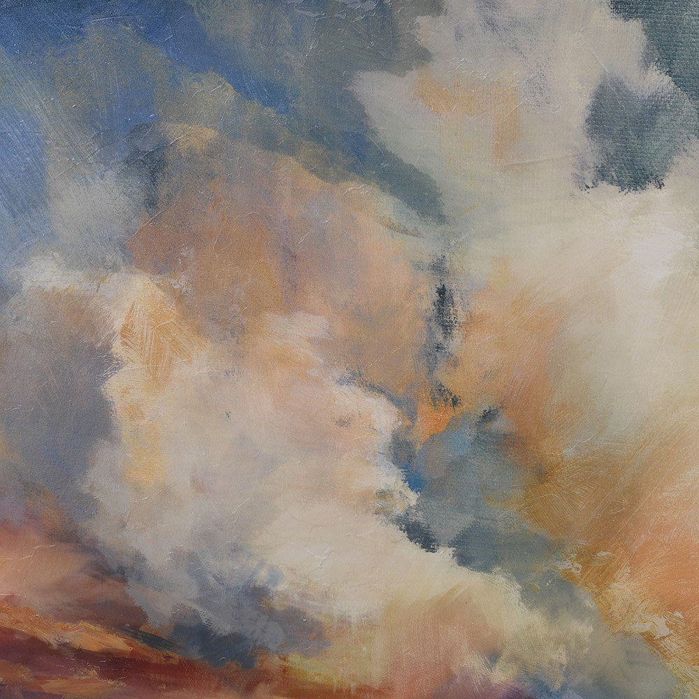 Abstract Clouds Print Detail
