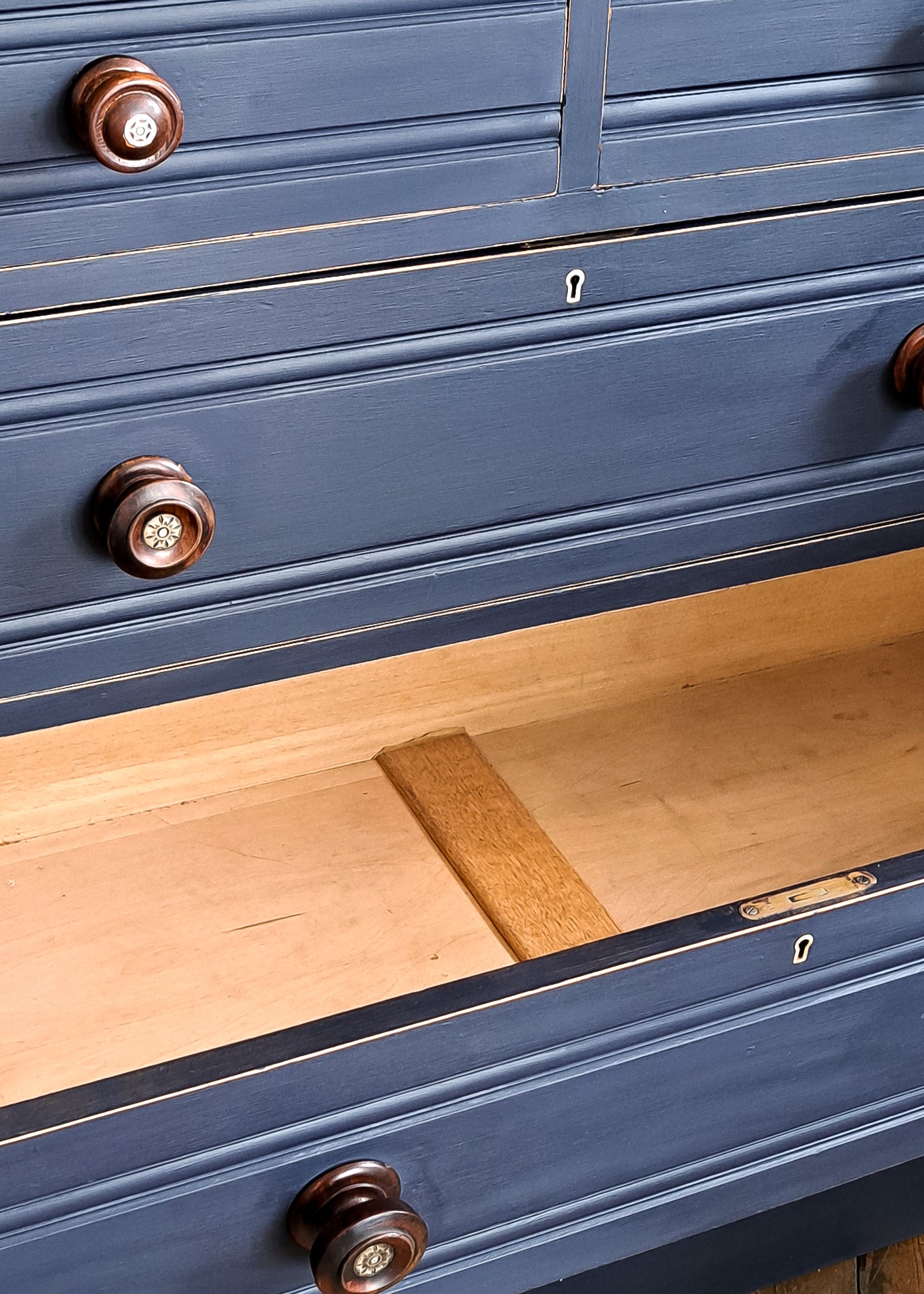 PAINTED CHEST OF DRAWERS - SOLD