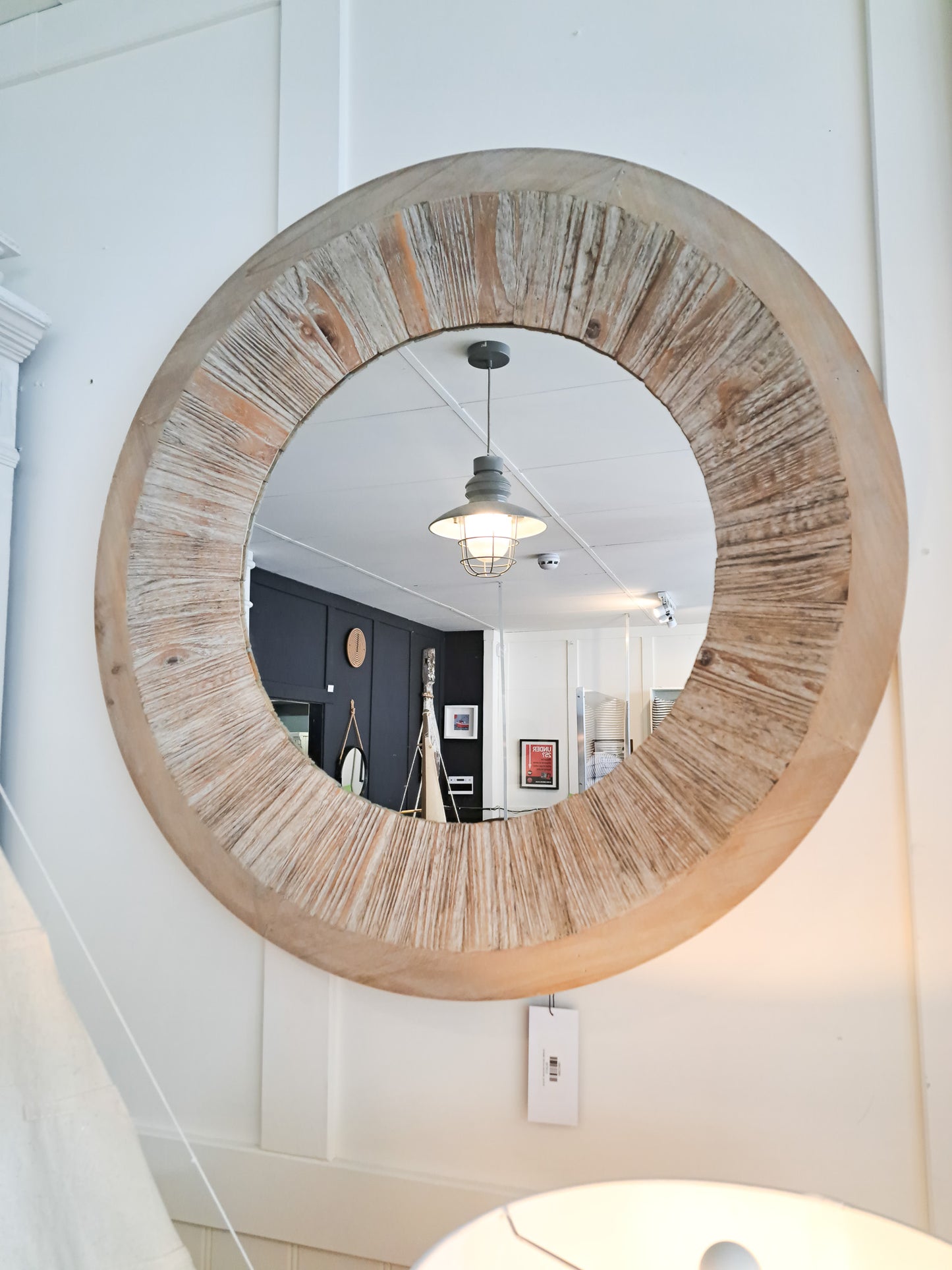 August Wooden Mirror