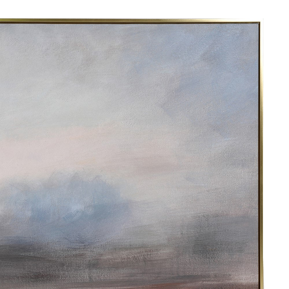 Large Framed Canvas Print Detail