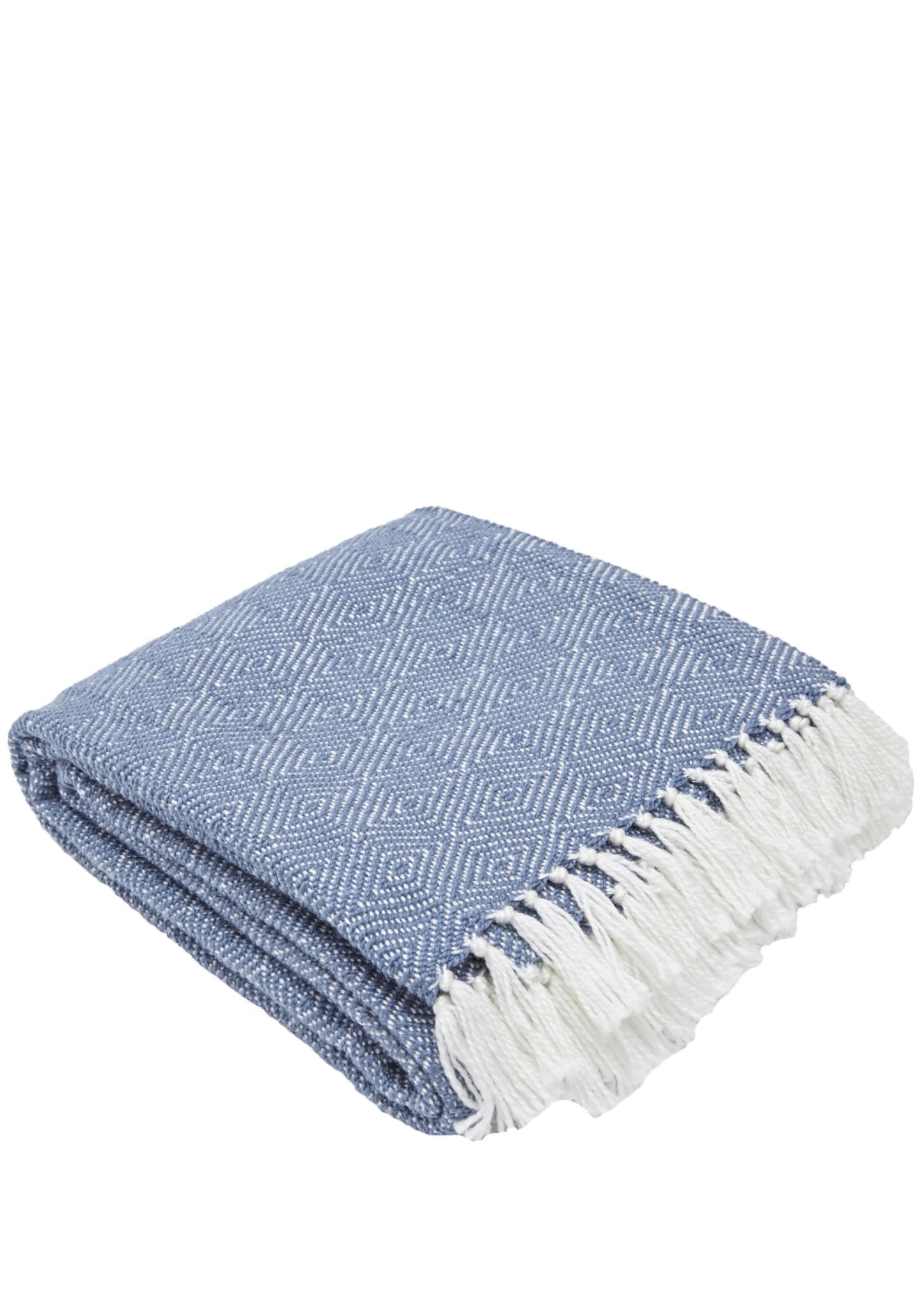 Weaver Green Diamond Navy Blanket