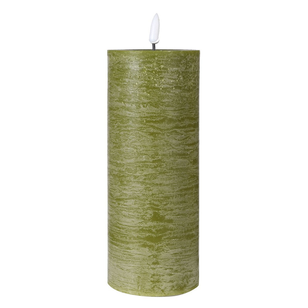 
                      
                        Moss Green Wax LED Candle
                      
                    