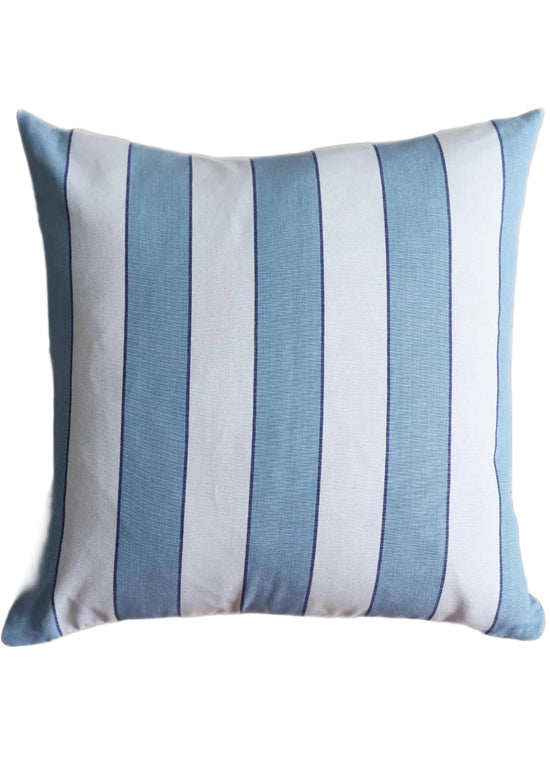 Biggie Best Finchley Stripe Blue & White Cushion