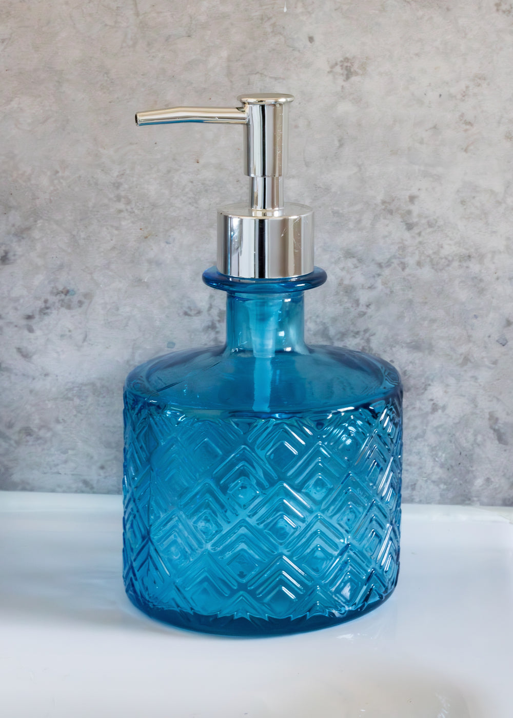 Topaz Blue Soap Dispenser