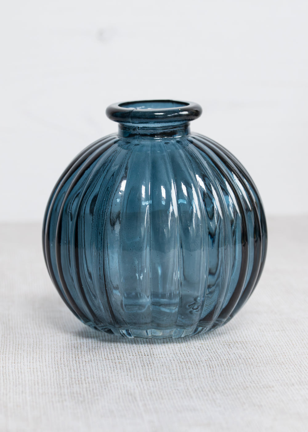 Blue Round Bottle