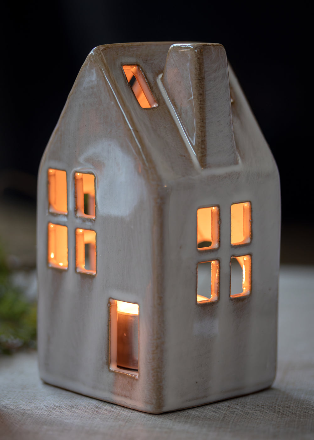 Ceramic Tealight House Medium