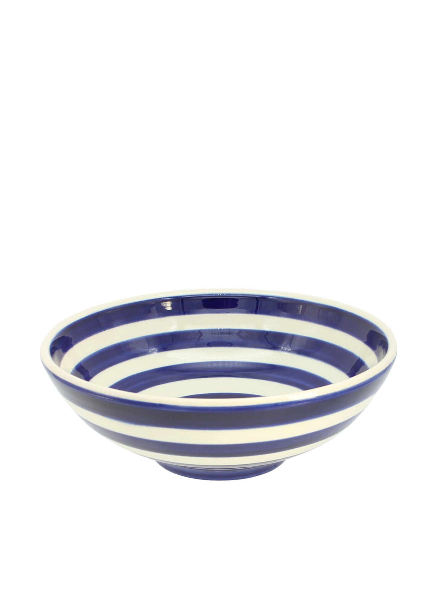 Cobalt Swirl Pasta Bowl