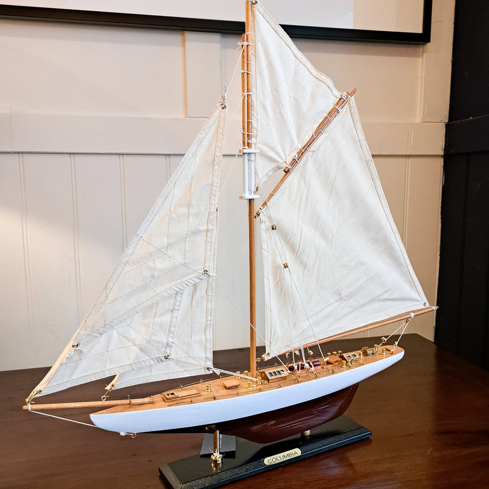 Columbia Model Yacht