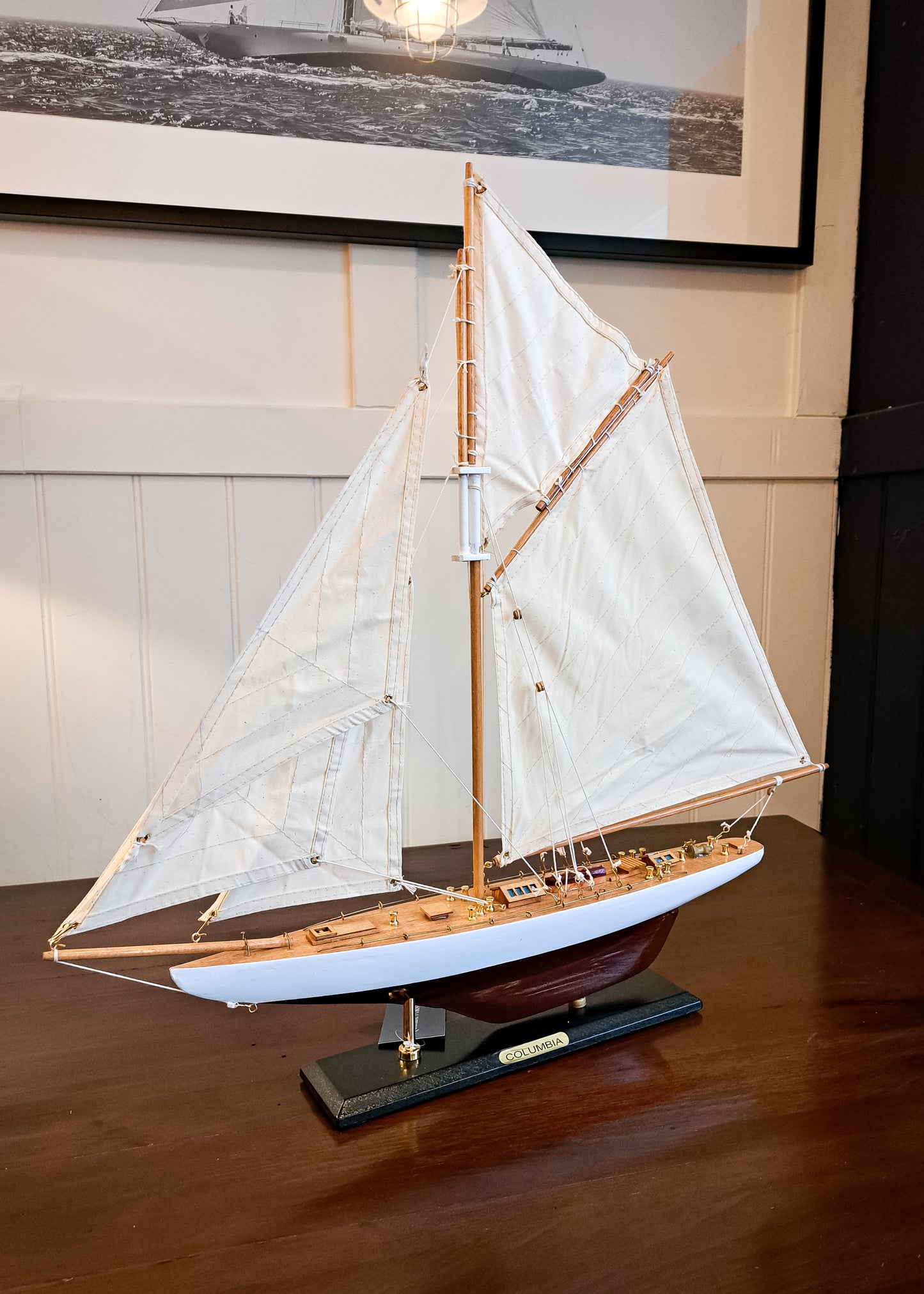 Columbia Model Yacht