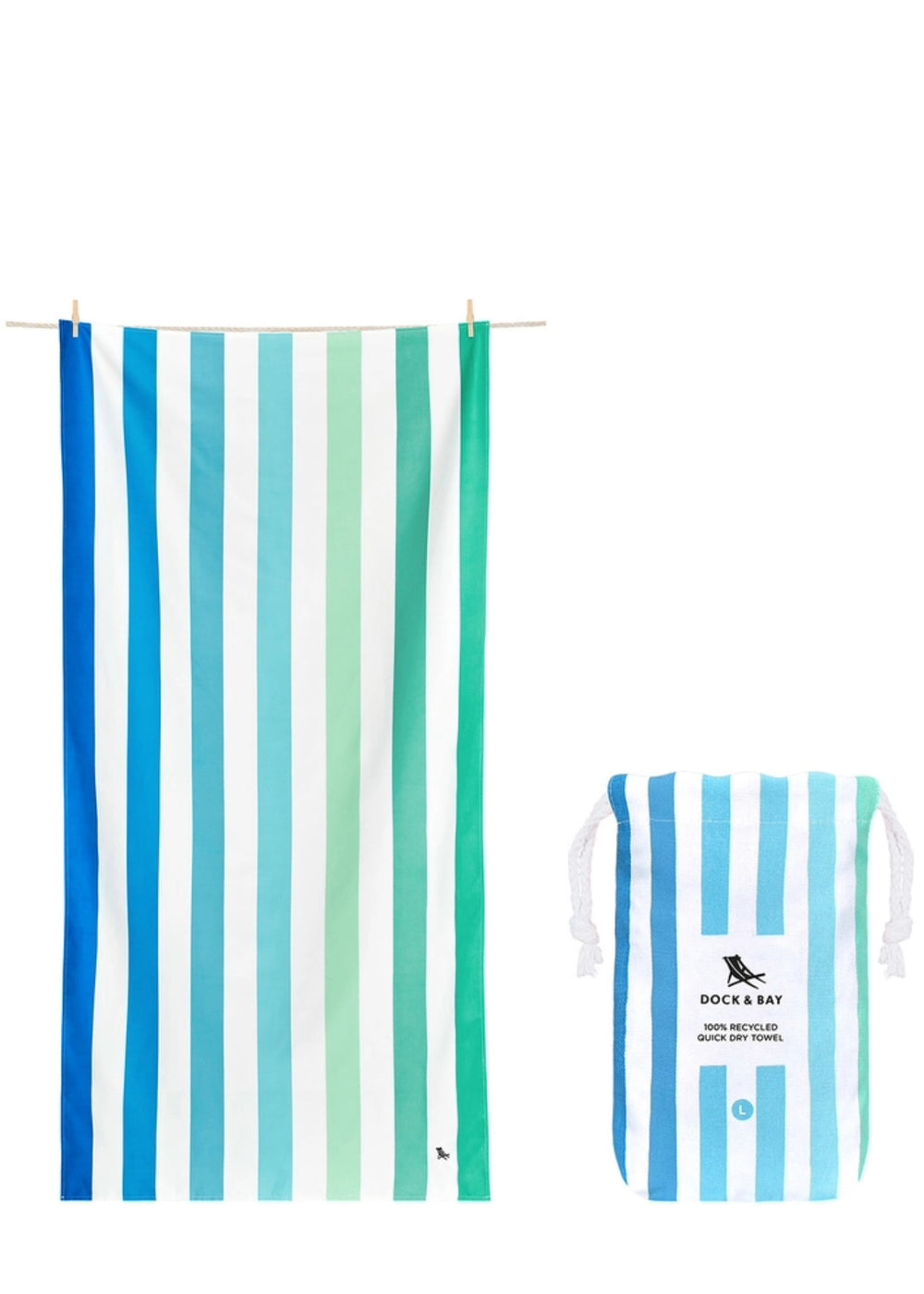 Dock & Bay Quick Dry Towels - Summer - Endless River