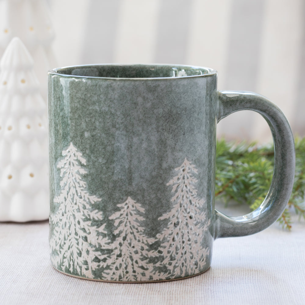 Frosted Woodland Mug