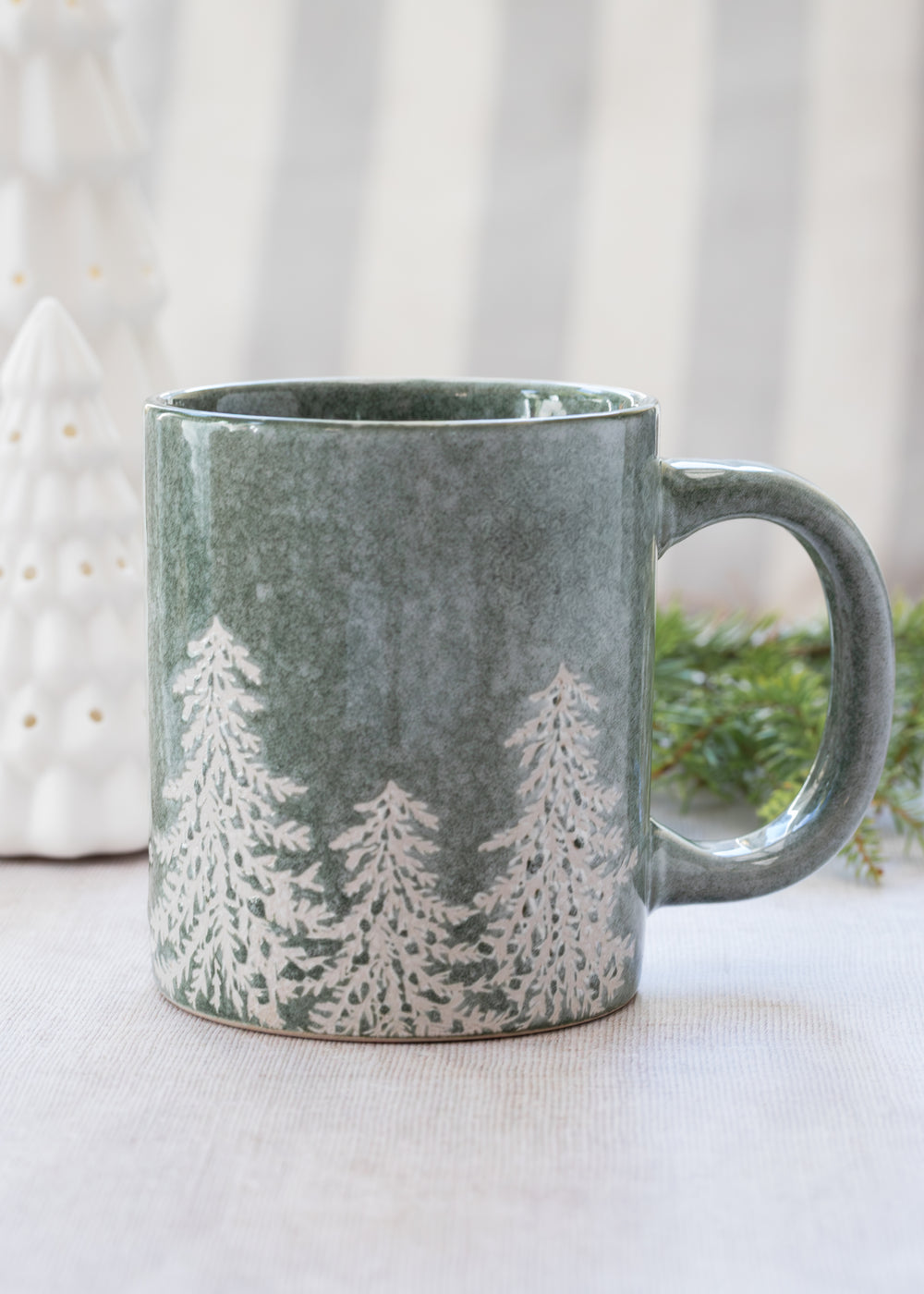 Frosted Woodland Mug