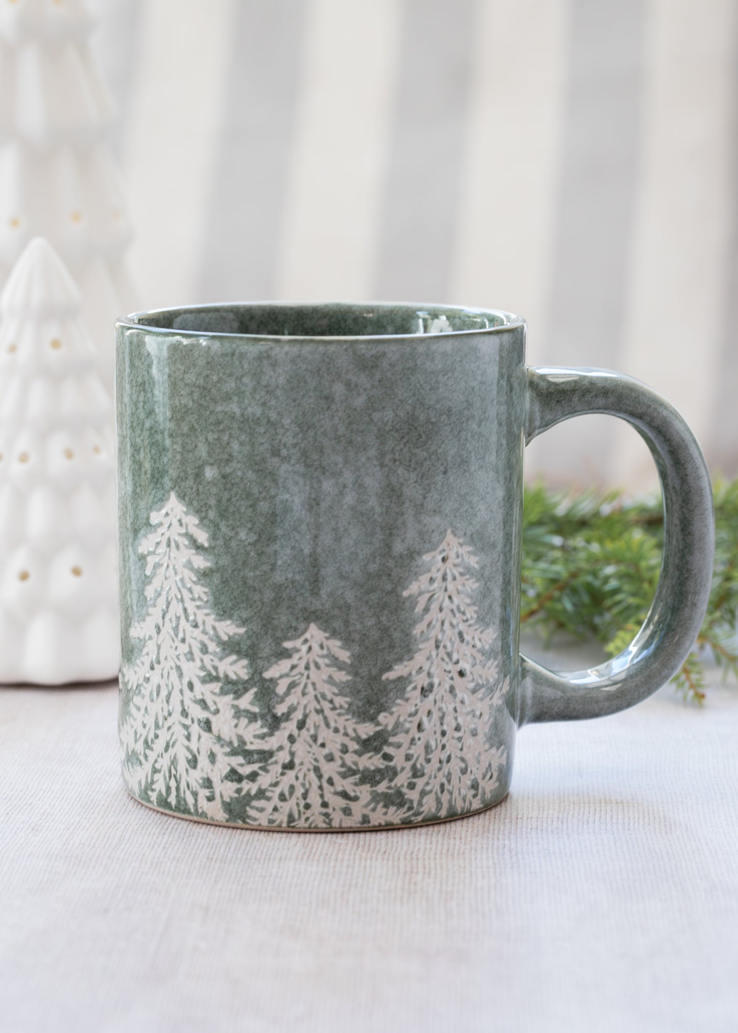 Frosted Woodland Mug