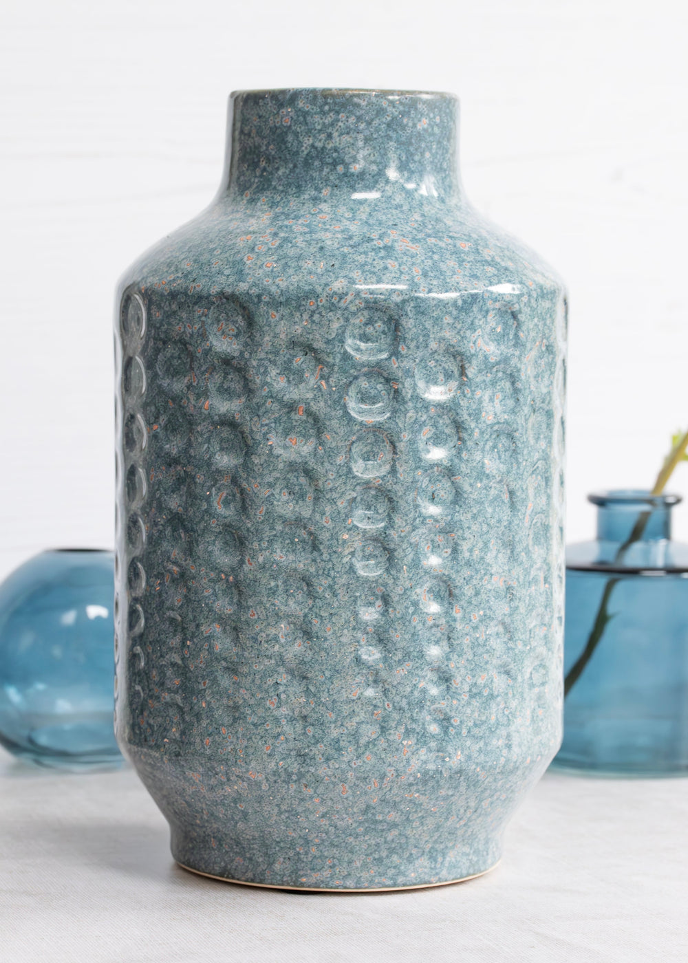 Blue Ceramic Vase