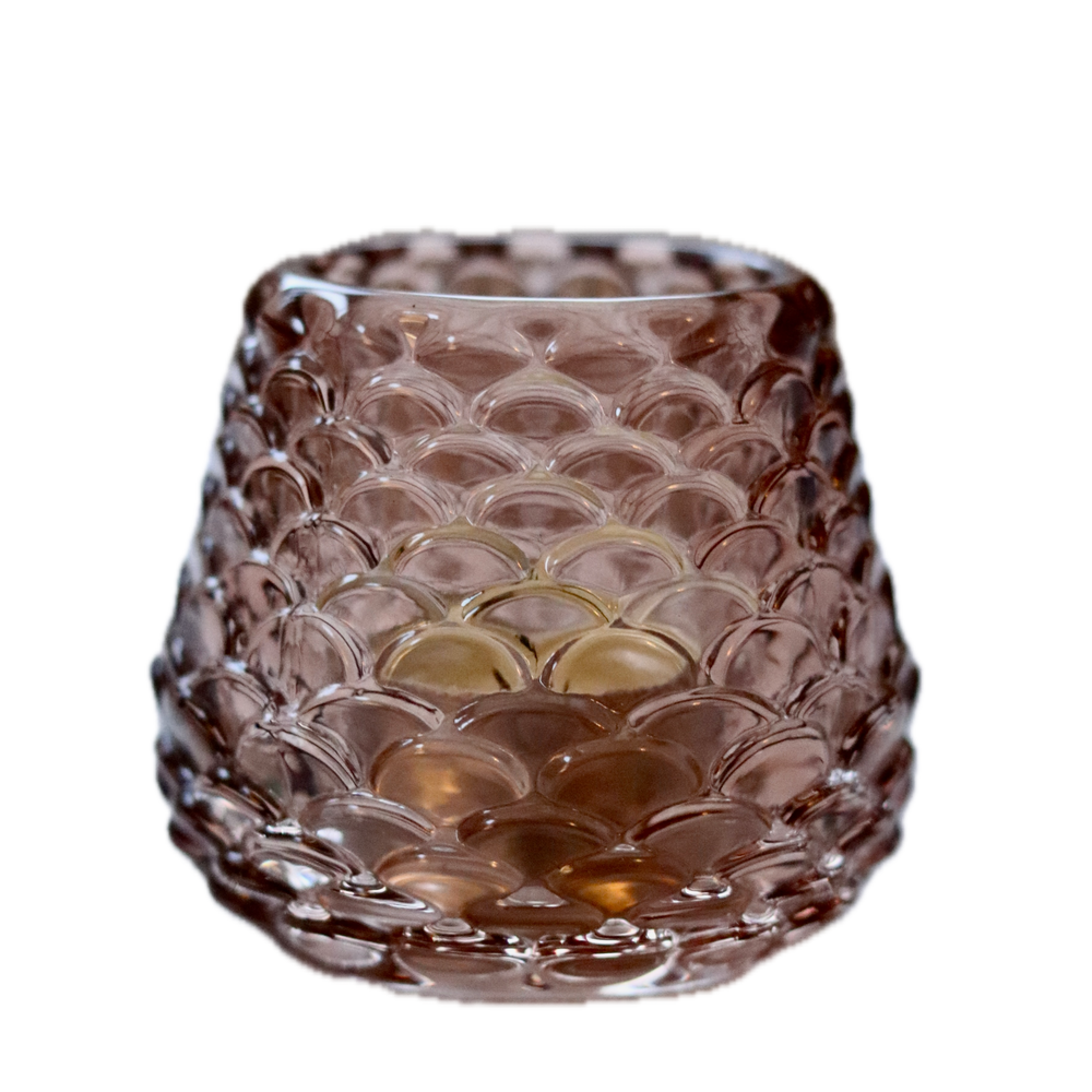 
                      
                        Glass Pinecone Candle Holder Taupe
                      
                    