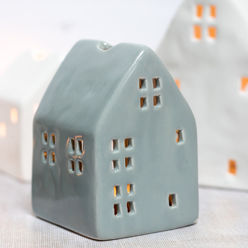 Grey Tealight House, Small