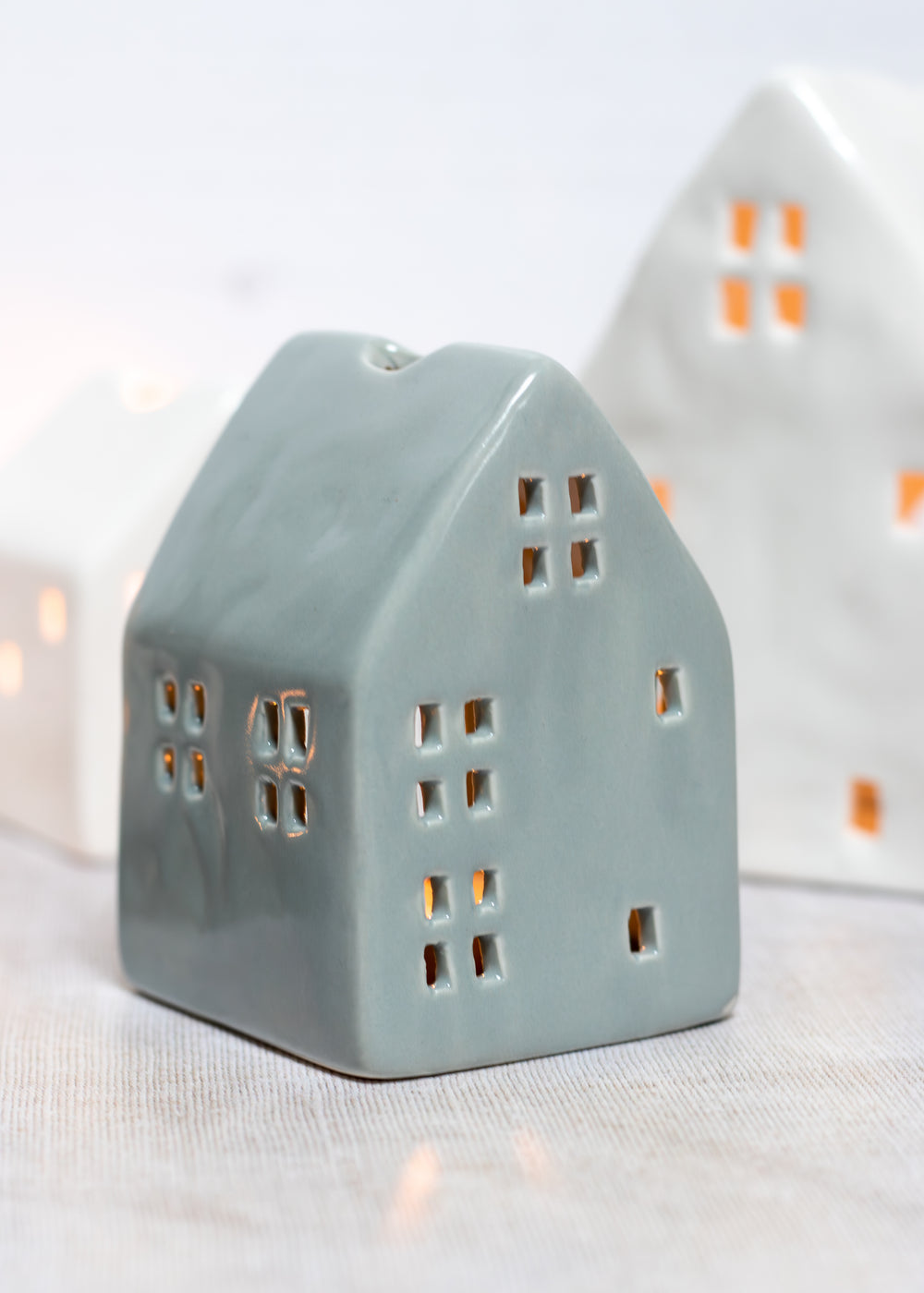 Grey Tealight House, Small