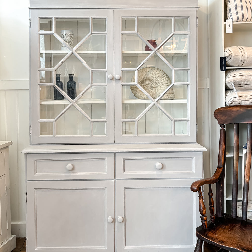 Grey Glazed Cabinet