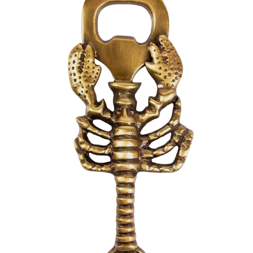 Lobster Bottle Opener with Antique Finish