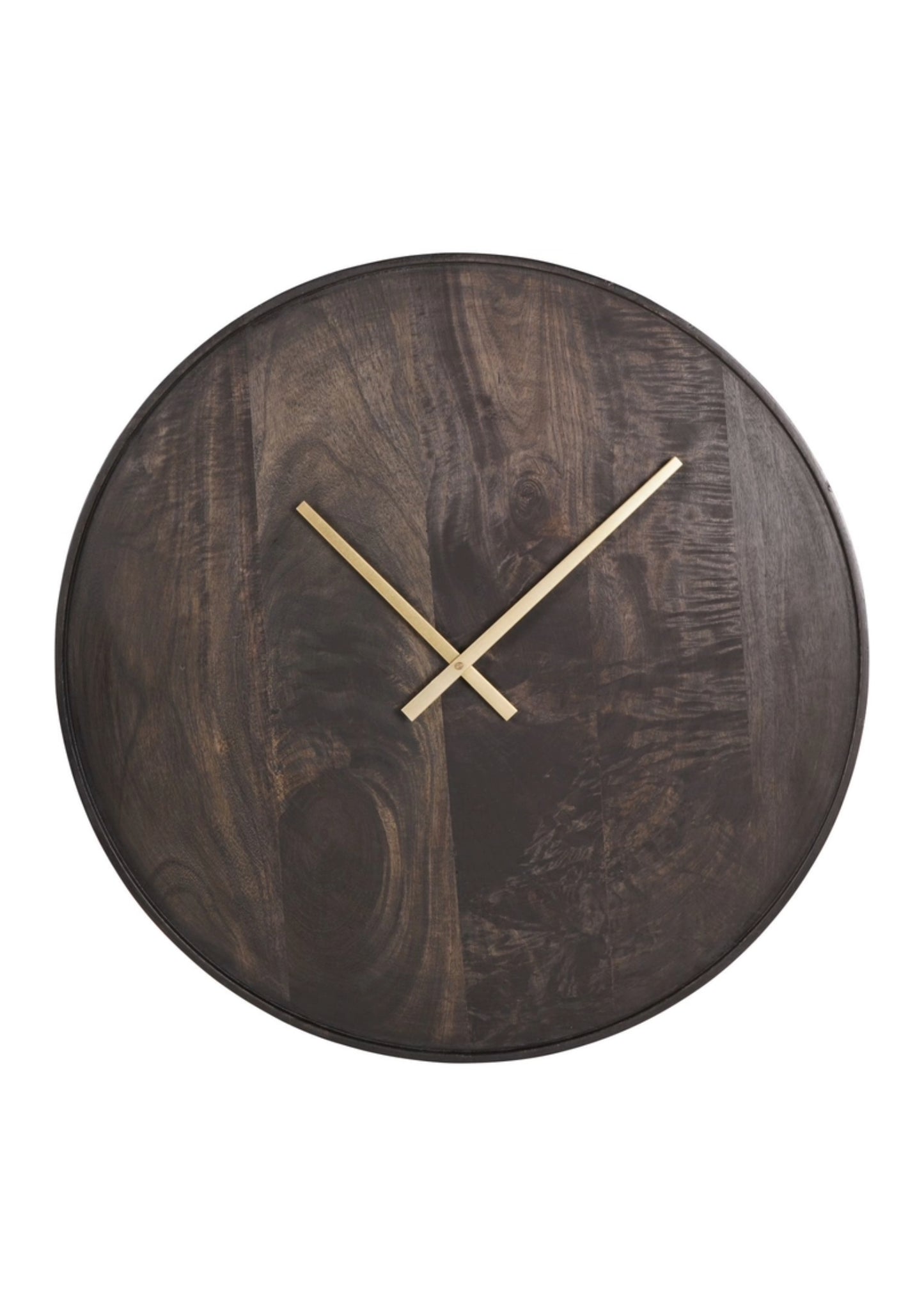 Mango Wood Bowl Wall Clock