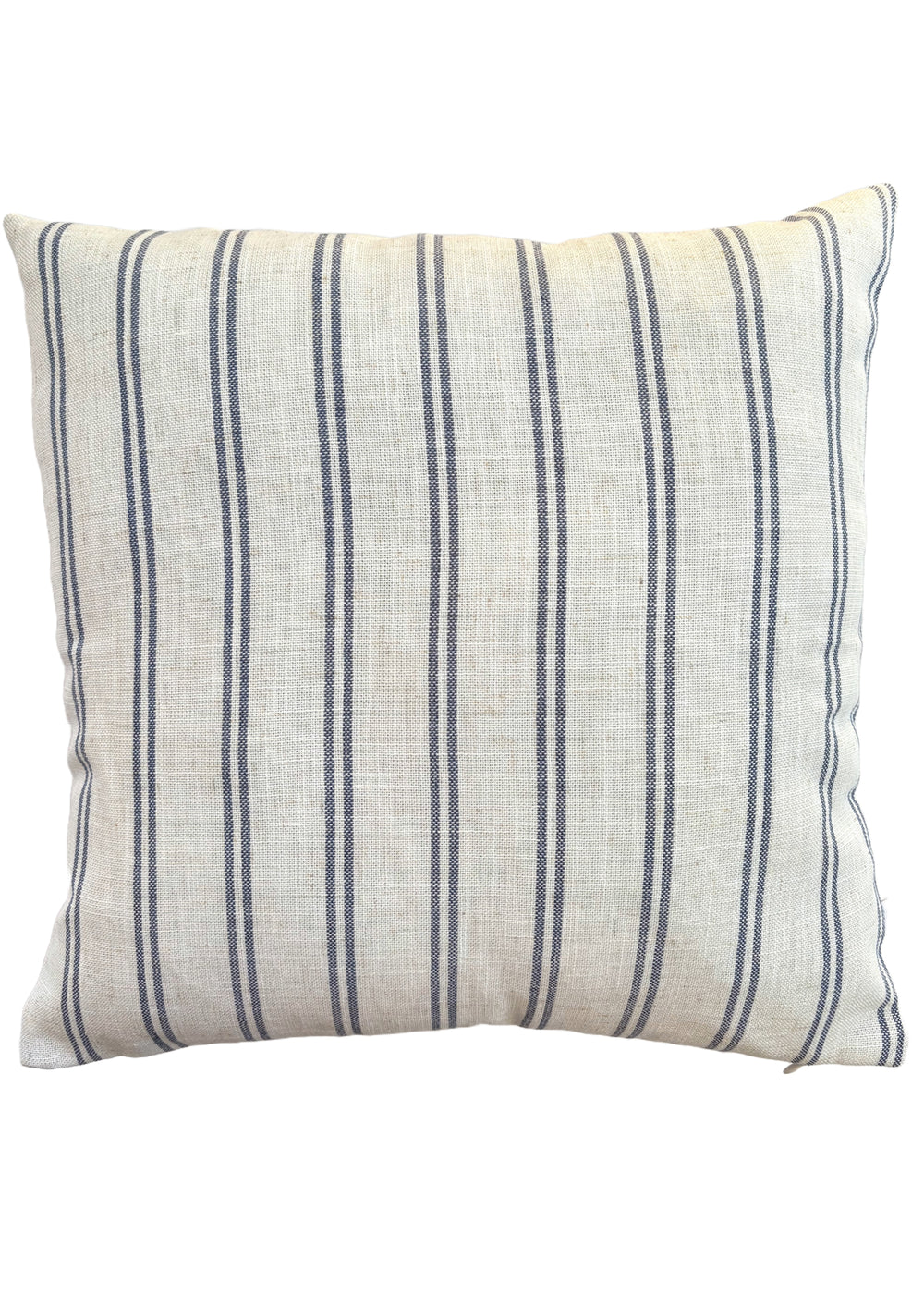 Maris Blue and Cream Stripe Cushion 