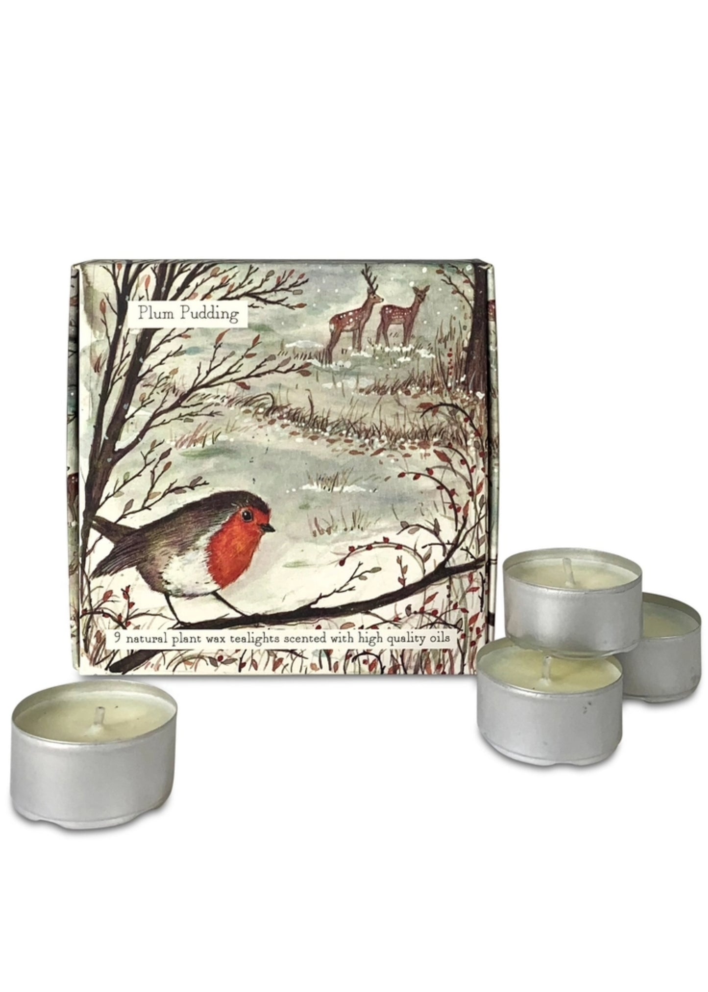 Plum Pudding Scented Tealights