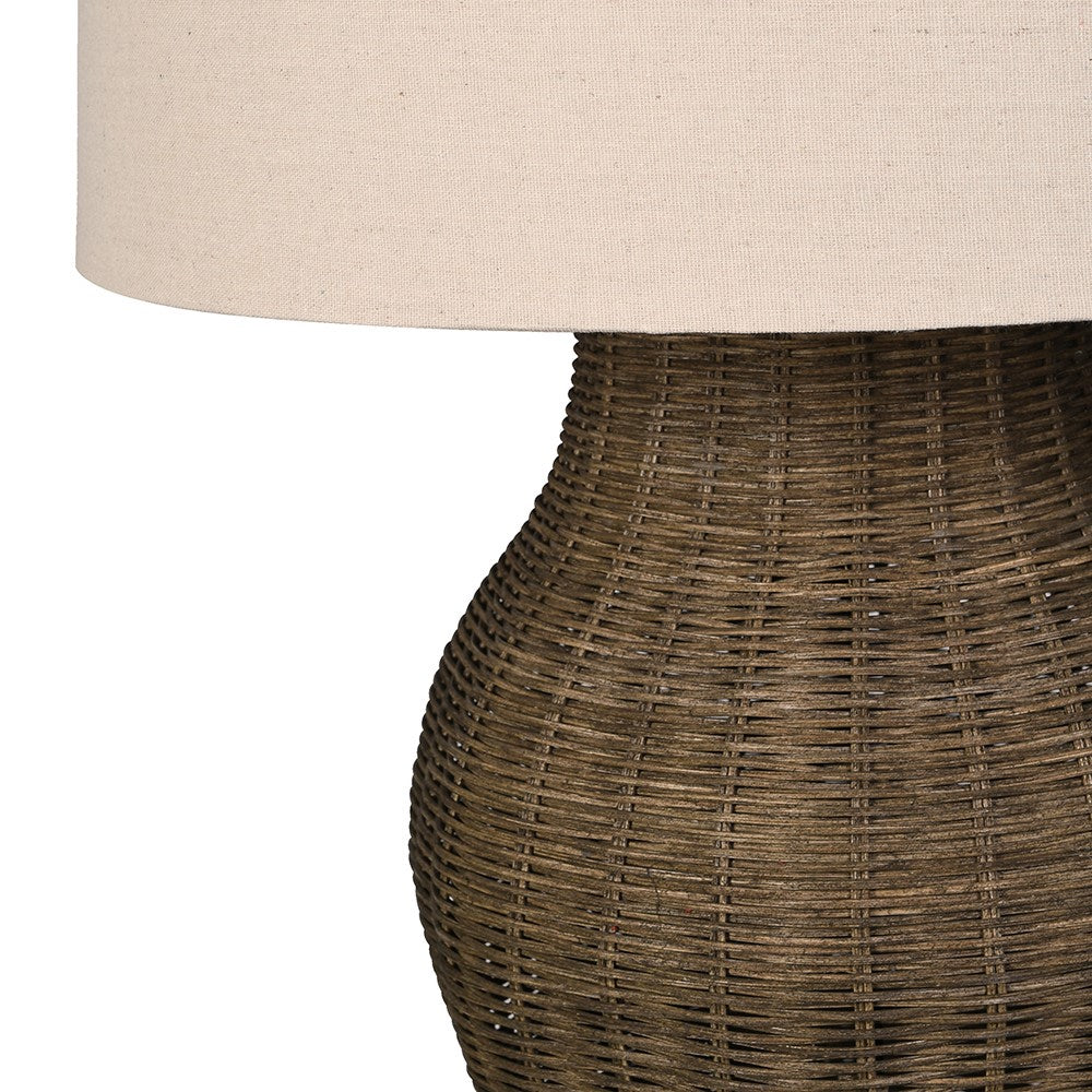 
                      
                        Large Rattan Table Lamp
                      
                    