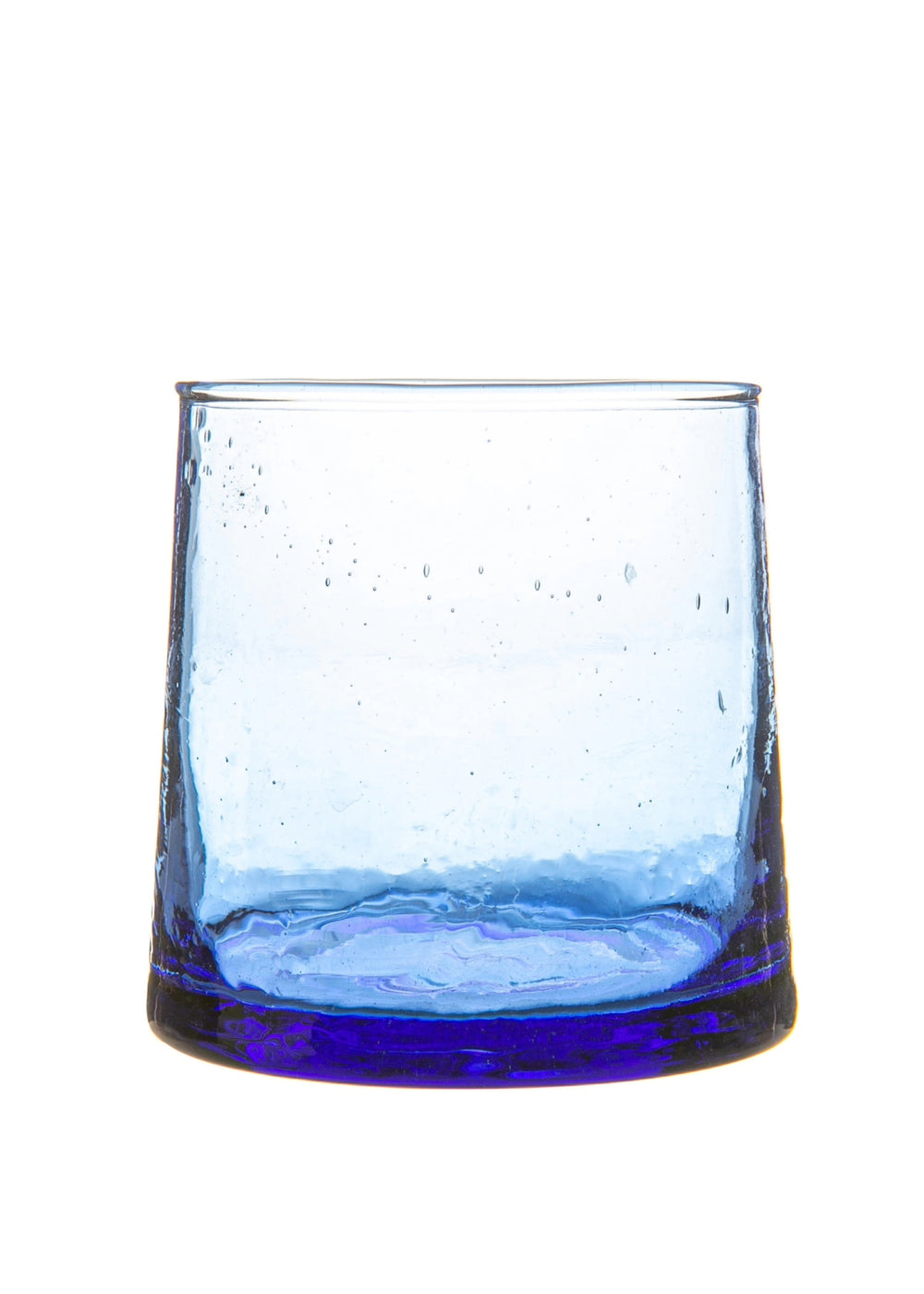 Blue Recycled Glass Tumbler