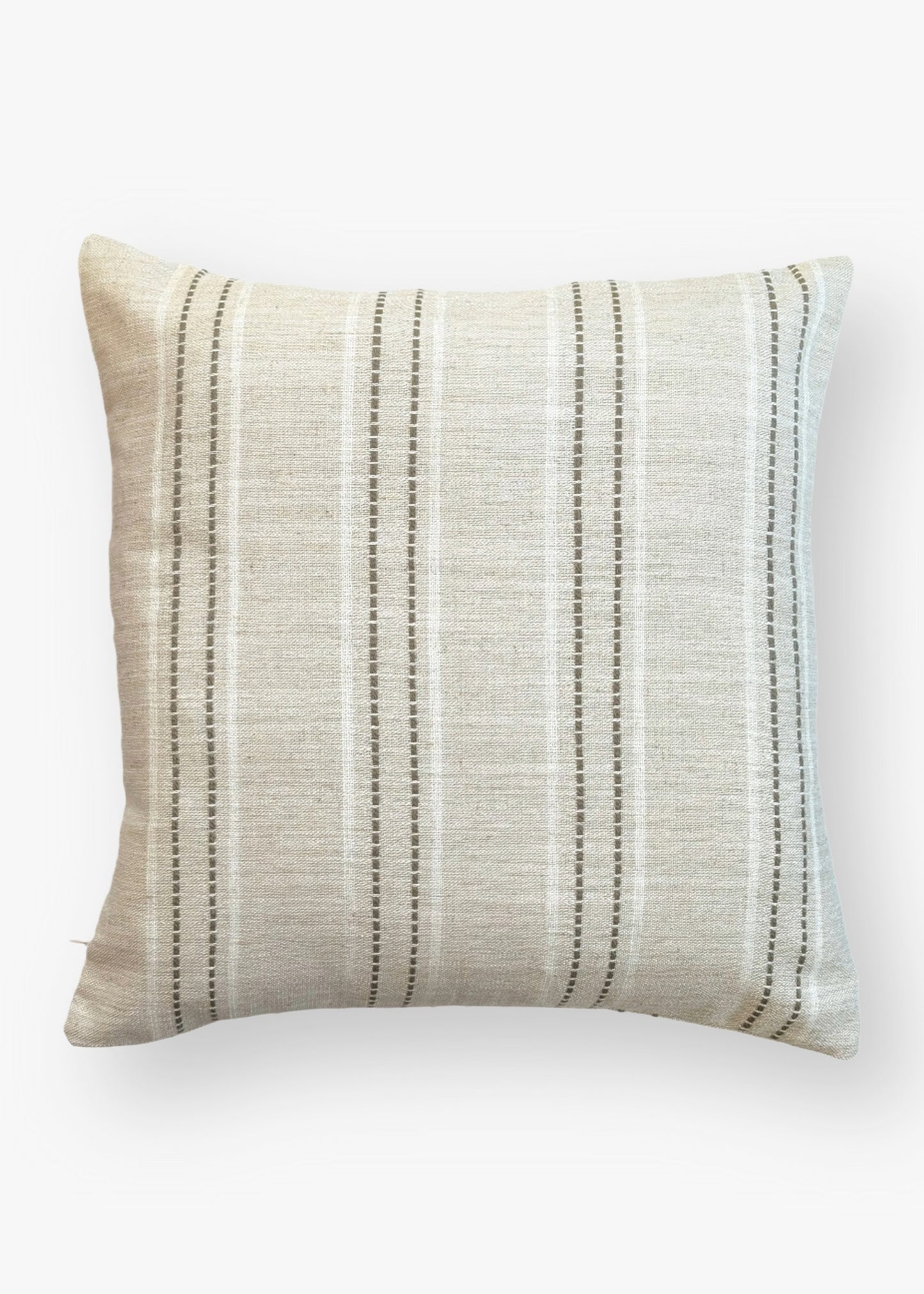 Beige Stripe Cushion
