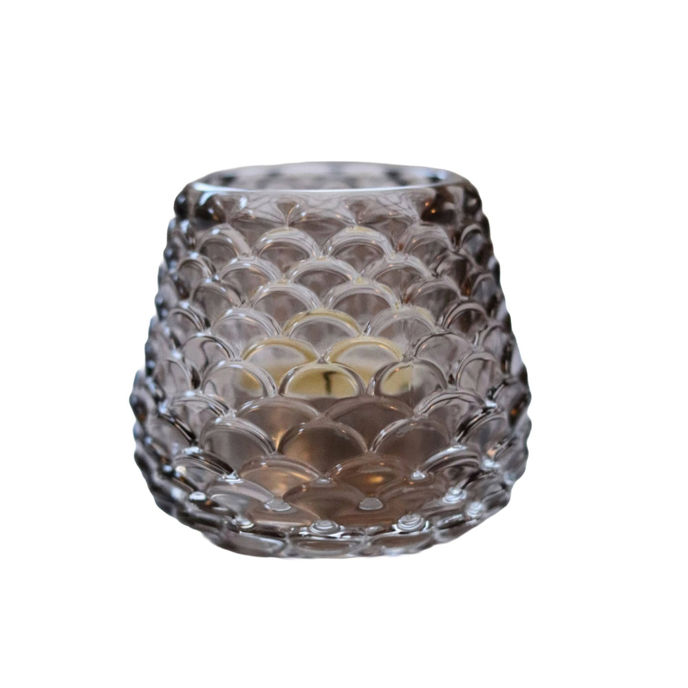 
                      
                        Glass Pinecone Tealight Holder Smoke
                      
                    