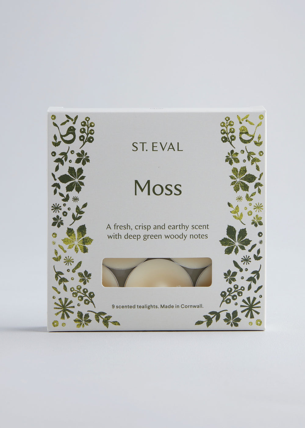 St Eval Moss Scented Tealights