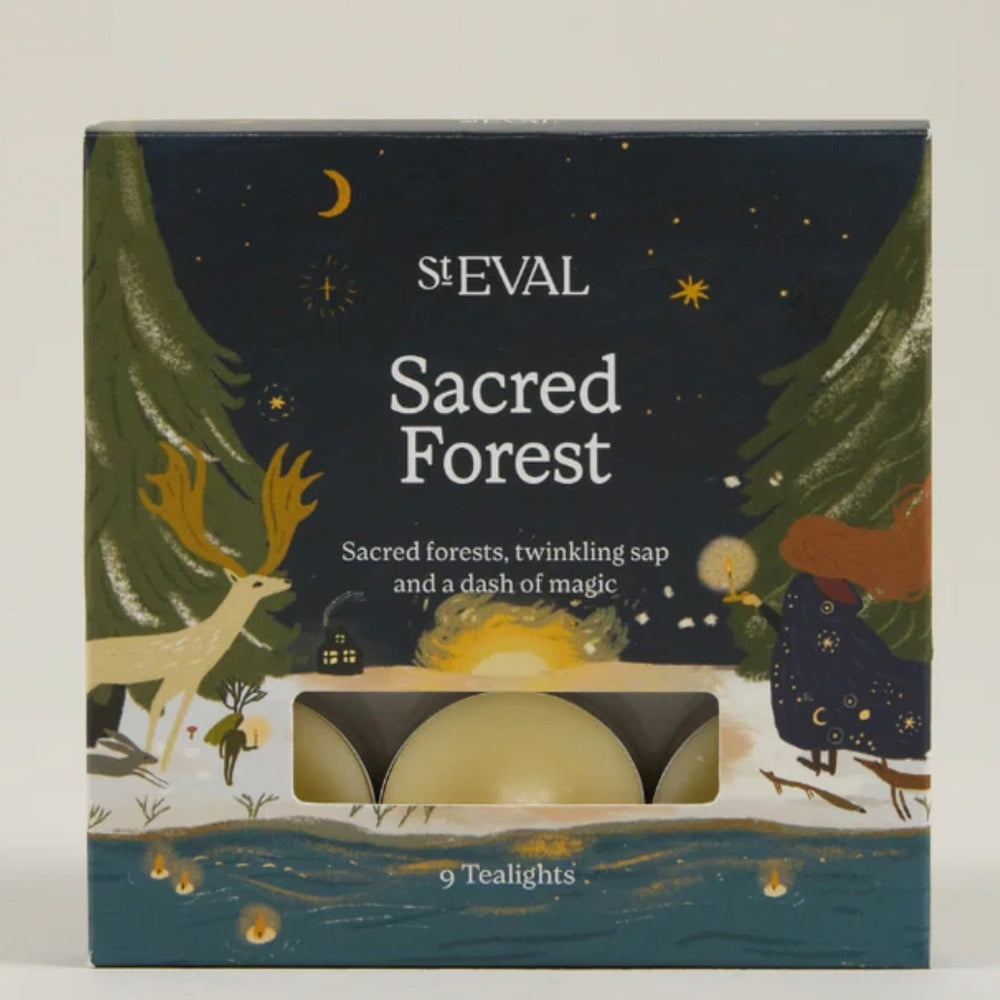 St Eval Sacred Forest tealights 
