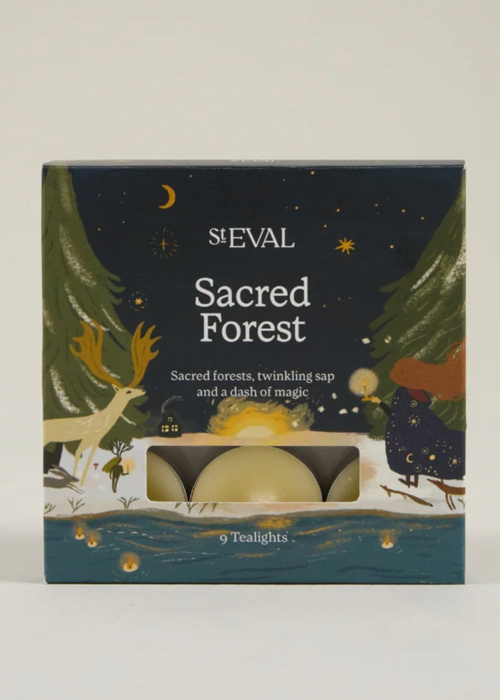 St Eval Sacred Forest tealights 
