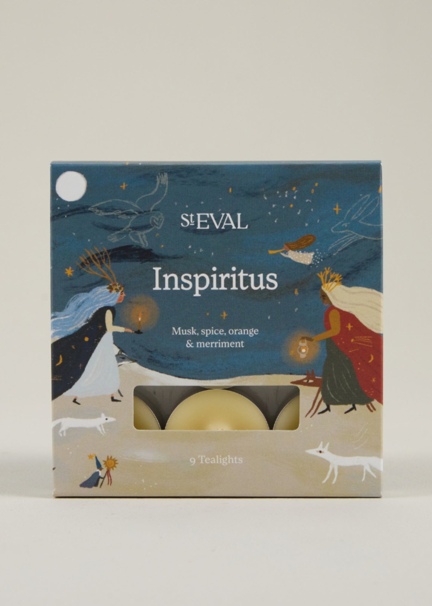 St Eval Inspiritus Christmas tealights 