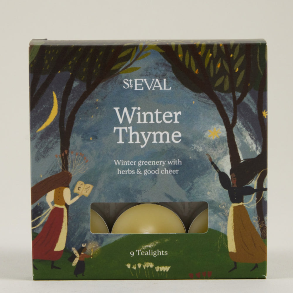 St EVAL Winter Thyme Scented Christmas Tealights