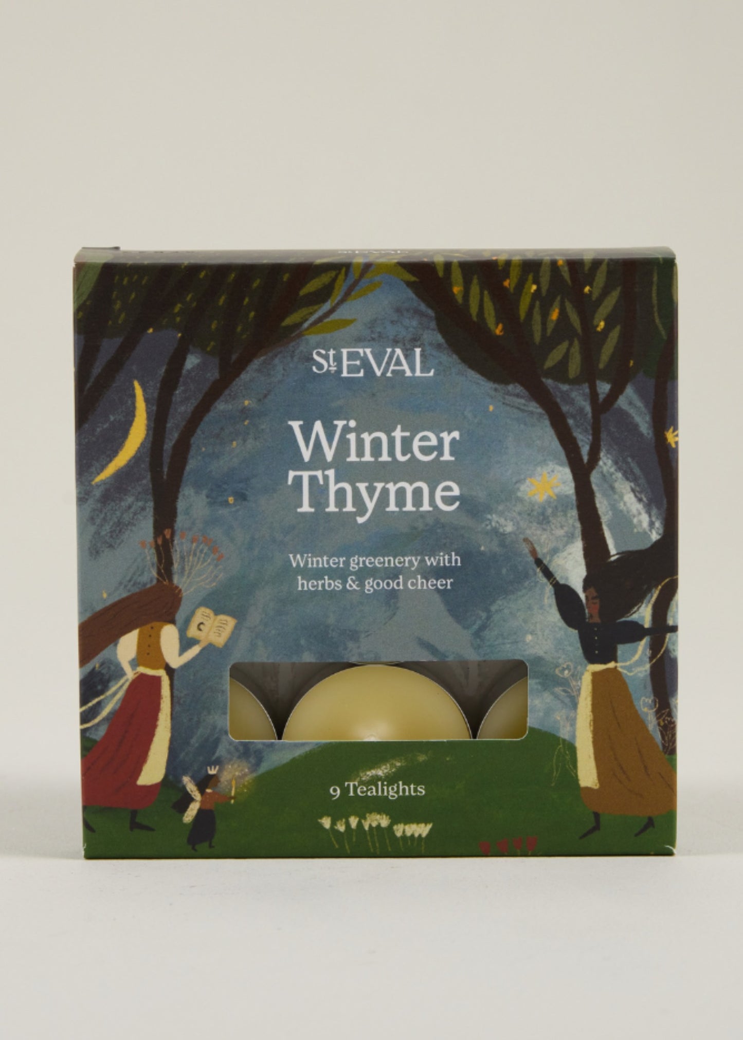 St EVAL Winter Thyme Scented Christmas Tealights