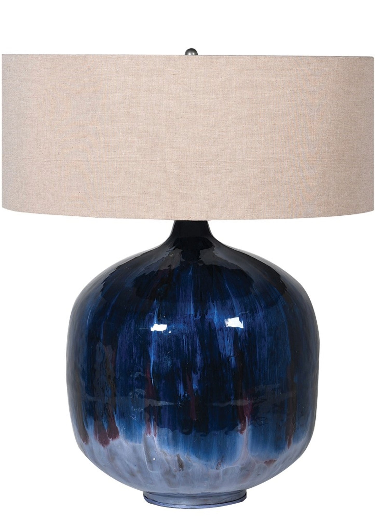 Deep Blue  Swellies Table Lamp
