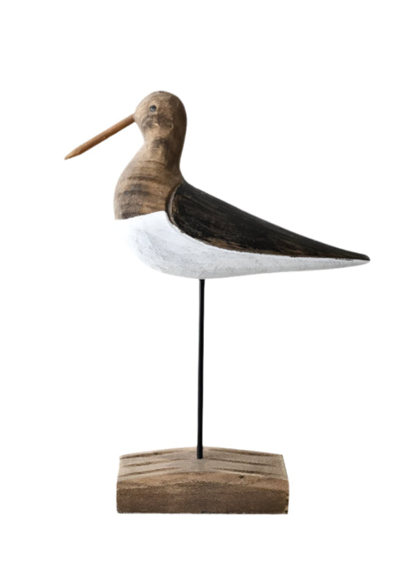 Wooden Bird On Base 24cm