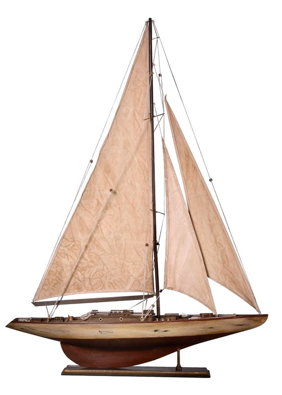 Load image into Gallery viewer, Antique Style Sail Yacht
