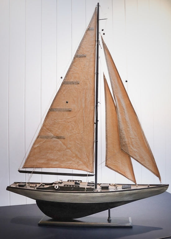ANTIQUE STYLE SAIL YACHT (collection only)