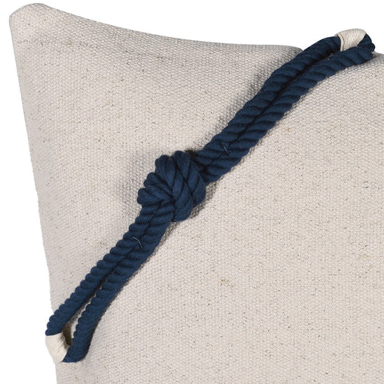 Blue Rope Cushion