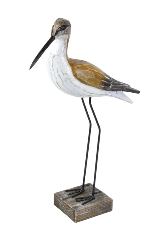 Load image into Gallery viewer, Tall Wooden Seabird
