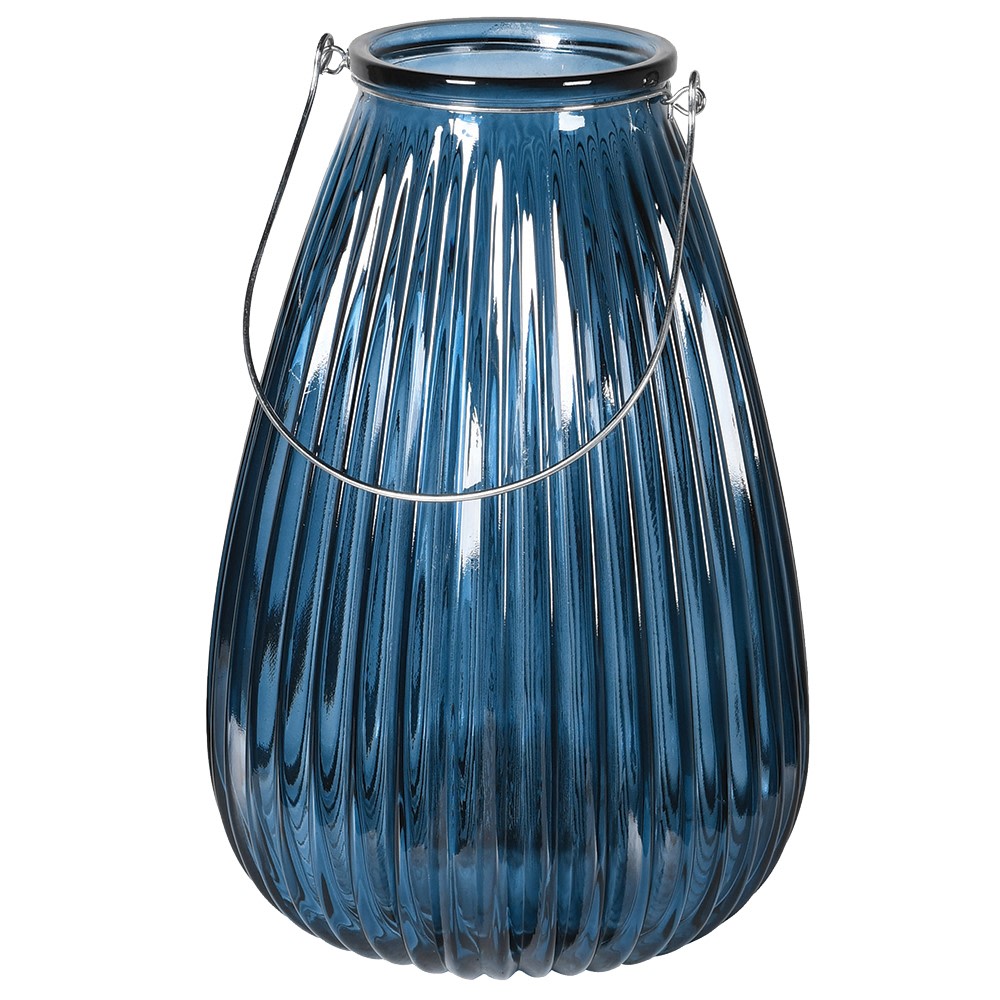 
                      
                        Blue Glass Lantern
                      
                    