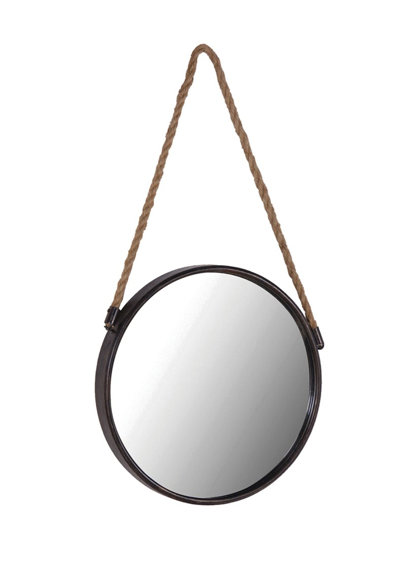 Round Ships Mirror with Rope