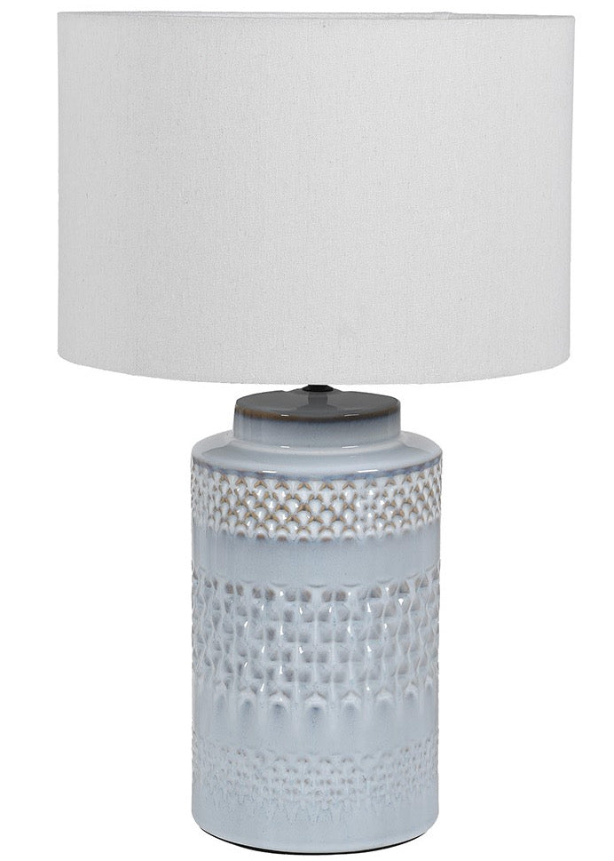 Sea Spray Pale Blue Table Lamp