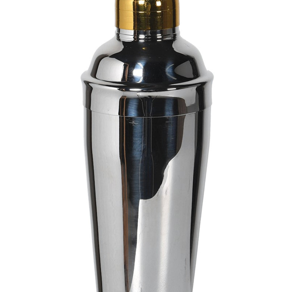 Brass & Stainless Steel Cocktail Shaker