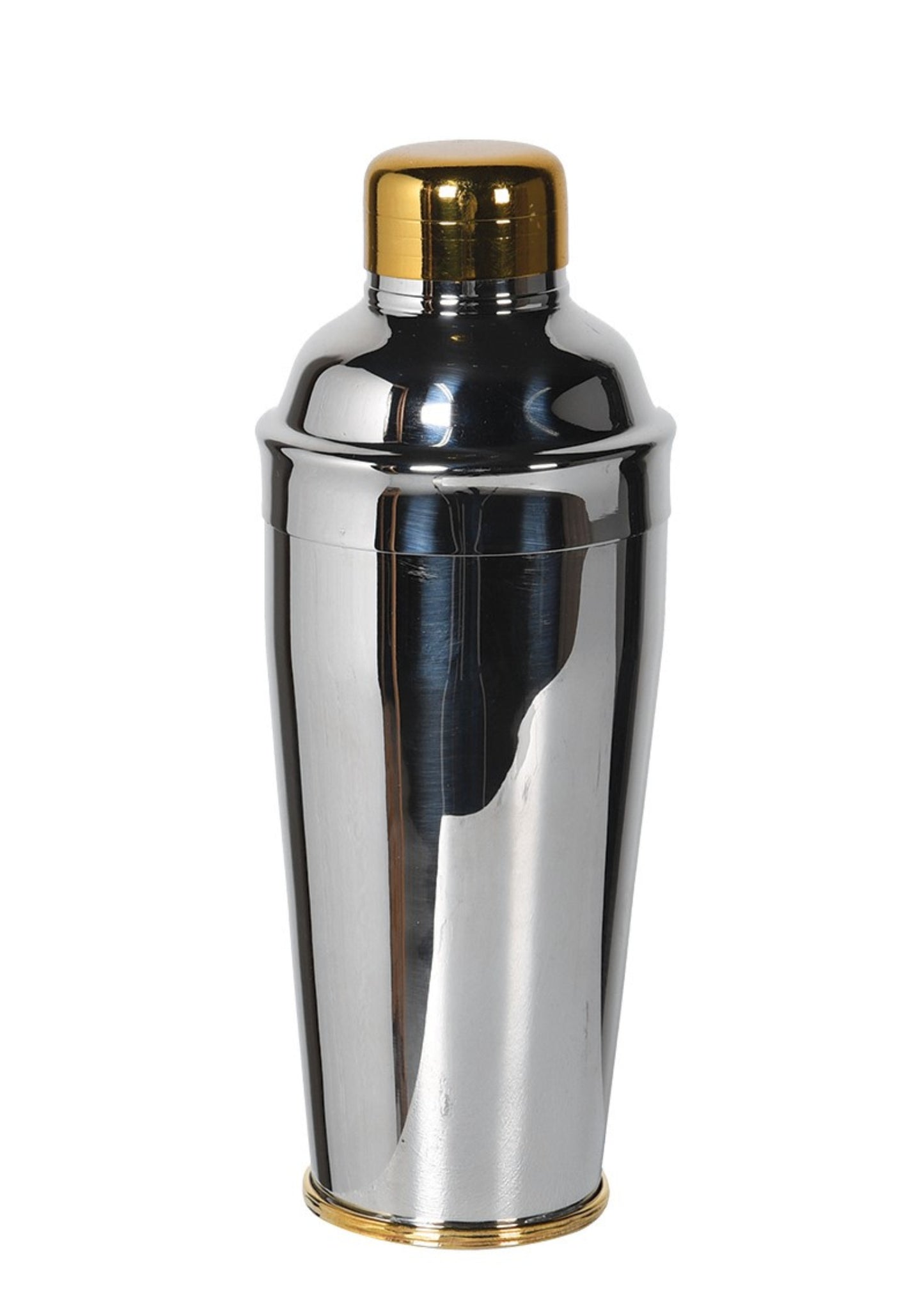 Brass & Stainless Steel Cocktail Shaker